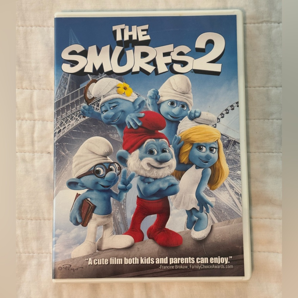 The Smurfs 2 DVD